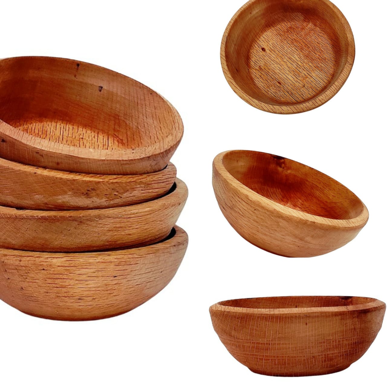 Wooden Bowls 5x2" 1 Piece
